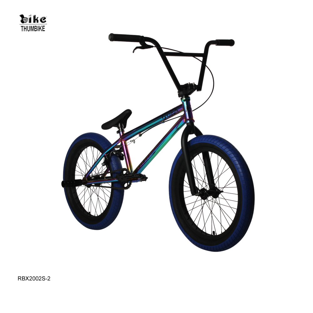 Vélo BMX en acier Oil Slick Freestyle Hi-ten avec piquets