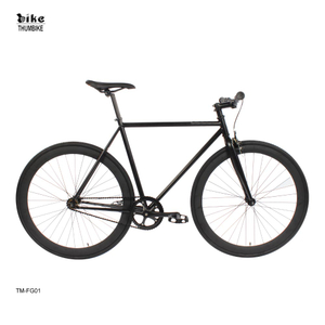 Vélo Fixie Hi-ten Steel Single Speed ​​700C Noir avec différents types de guidons