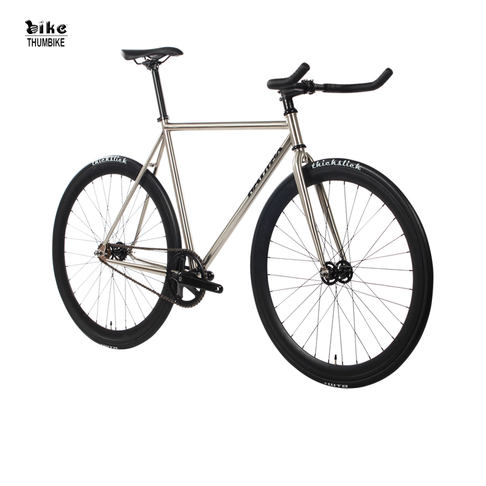  Spécifications personnalisables du vélo Fixie Golden Frame Chromoly